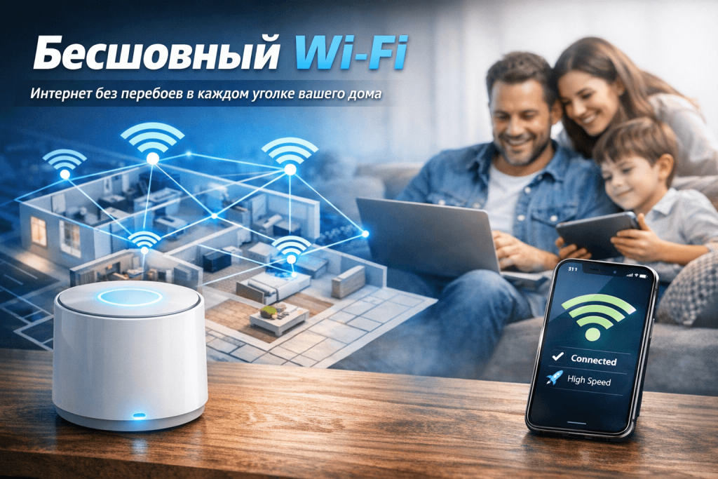 Бесшовный Wi-Fi