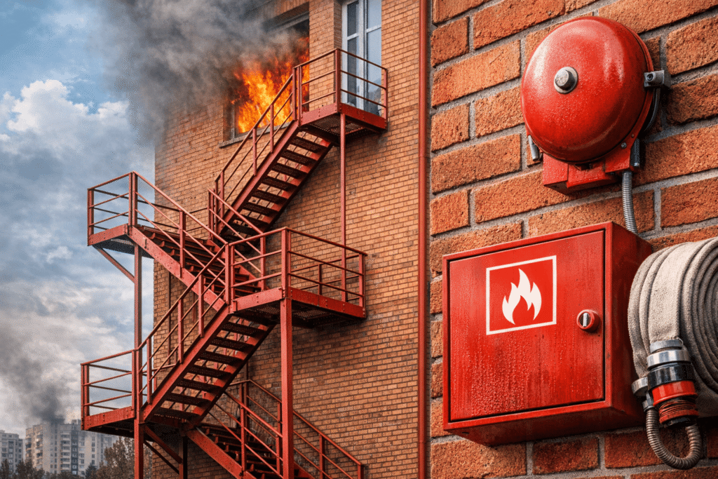 Пожарная лестница