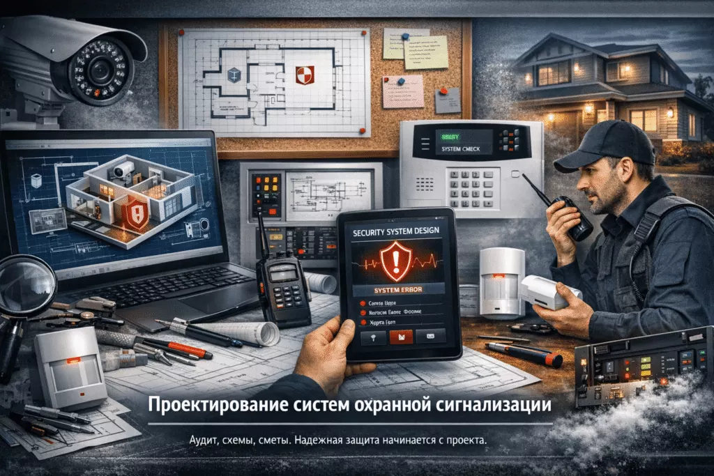 Проектирование систем охранной сигнализации
