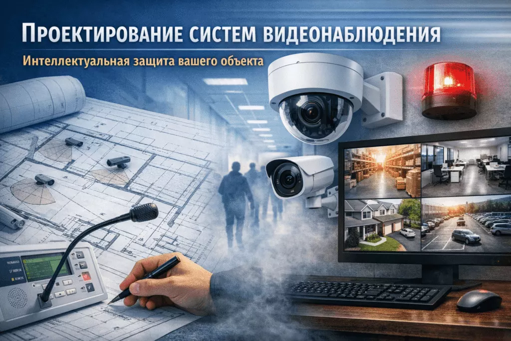 Проектирование систем видеонаблюдения