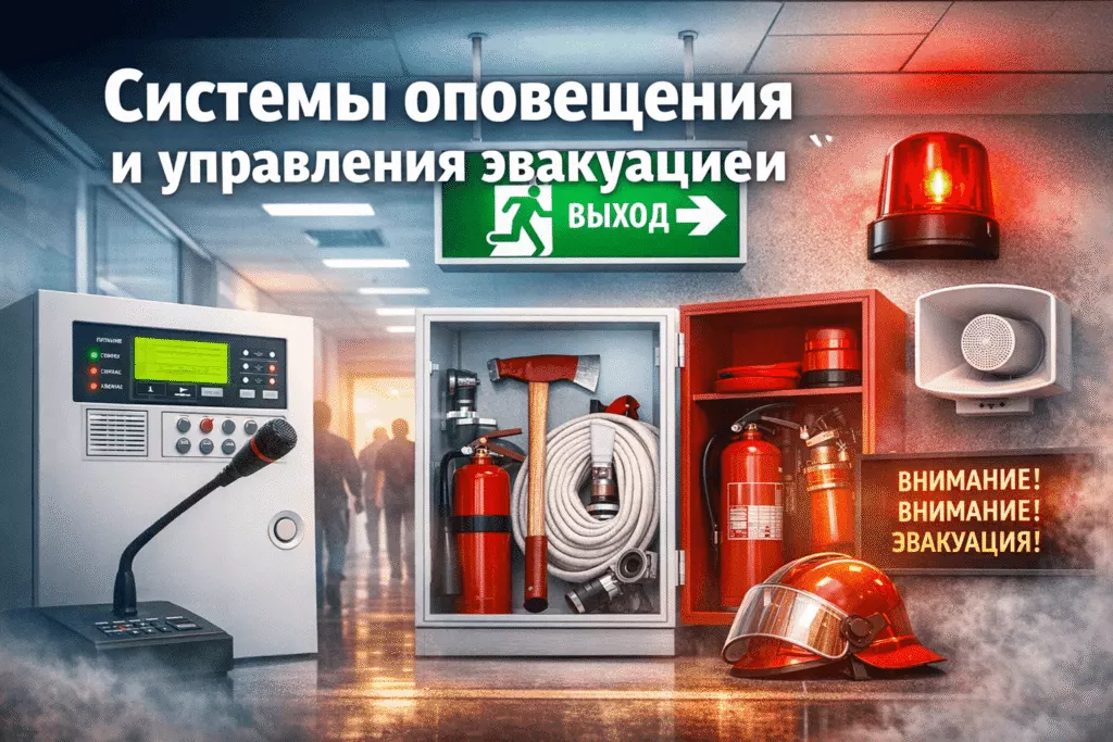 Системы оповещения и управления эвакуацией (1)
