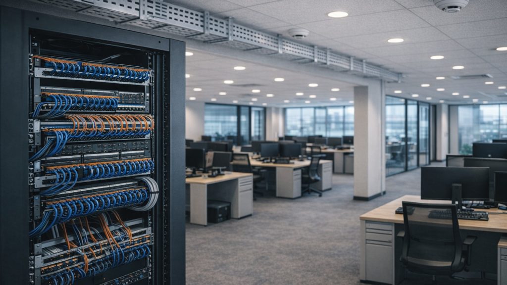 Сколько стоит монтаж локальной сети для офиса и от чего зависит цена