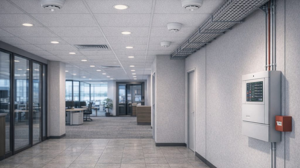 Монтаж пожарной сигнализации в Пятигорске для офиса, магазина и склада